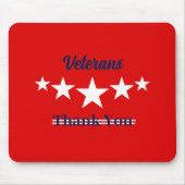 Happy Veterans Day Mousepad (Vorne)