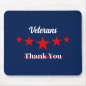 Happy Veterans Day Mousepad (Vorne)