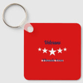 Happy Veterans Day Schlüsselanhänger (Vorderseite)