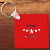 Happy Veterans Day Schlüsselanhänger (Vorderseite)