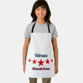 Happy Veterans Day Schürze (Insitu)