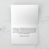 Happy Veterans Day Son in Law Militärcard Karte (Innenseite)