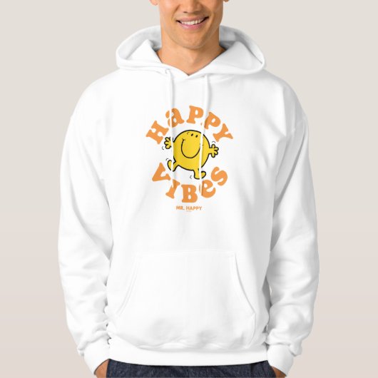 Happy Vibes Hoodie (Vorderseite)
