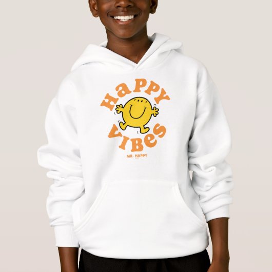 Happy Vibes Hoodie (Vorderseite)