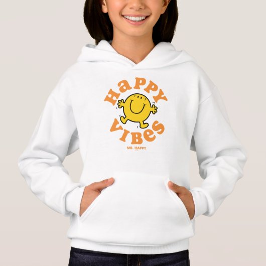 Happy Vibes Hoodie (Vorderseite)