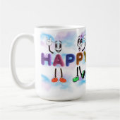 Happy Vibes Kaffeetasse (Links)