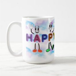 Happy Vibes Kaffeetasse