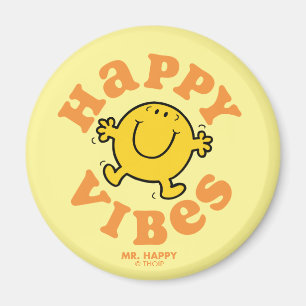 Happy Vibes Magnet