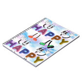 Happy Vibes Notizblock (Linke Seite)