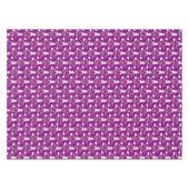 Happy Vibes Phantastisch Rainbow & Unicorn Tischdecke (Vorderseite (Horizontal))