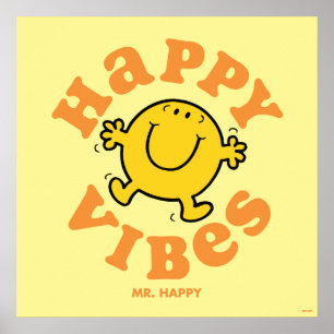 Happy Vibes Poster
