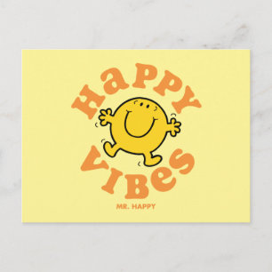 Happy Vibes Postkarte