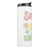 Happy Vibes Retro Smiles Are Contagious Thermosbecher (Nach links gedreht)