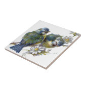 Happy Vintag Birds Fliese (Seite)