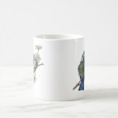 Happy Vintag Birds Kaffeetasse (Mittel)