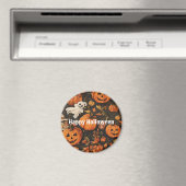 Happy Vintag Halloween Collection Magnet (In Situ (Geschirrspüler))