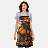 Happy Vintag Halloween Collection Schürze (Getragen)
