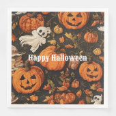 Happy Vintag Halloween Collection Serviette (Vorderseite)