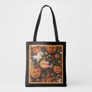 Happy Vintag Halloween Collection Tasche