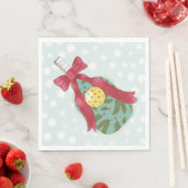 Happy Volleydays Pickleball Themenurlaub Napkins Serviette (Beispiel)