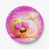 Happy Vorschlag Pappteller (Vorderseite)