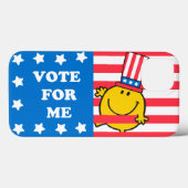 Happy Vote for me Flag Case-Mate iPhone Hülle (Rückseite (Horizontal))