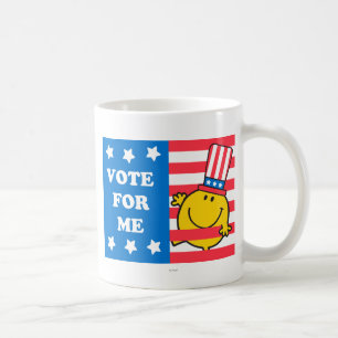 Happy Vote for me Flag Kaffeetasse