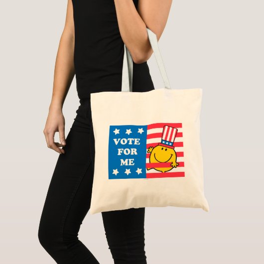 Happy Vote for me Flag Tragetasche (Vorderseite (Produkt))