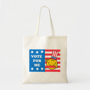 Happy Vote for me Flag Tragetasche