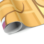 Happy Waffle Geschenkpapier (Rolleneckpunkt)