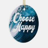 Happy wählen keramik ornament (Rechts)