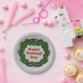 Happy Waitangi Day Fern Neuseeland Small 9" Pappteller (Party)