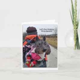 Happy Wanderer Karte