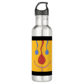 Happy Water Flasche Edelstahlflasche (Vorderseite)