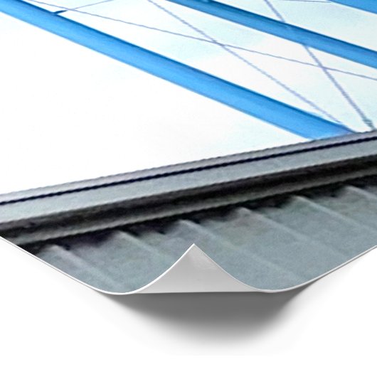 Happy Water Tower Poster (Ecke)