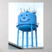 Happy Water Tower Poster (Vorne)