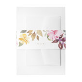 Happy Watercolor Floral Wedding Bly Band (Vorderseite Beispiel)