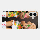 Happy Watermelon Friends Case-Mate iPhone Hülle (Rückseite (Horizontal))
