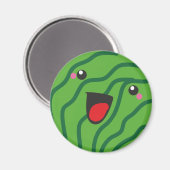 happy watermelon magnet (Vorderseite/Rückseite)