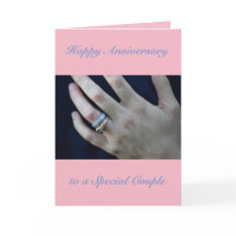 Happy Wedding Anniversary Card