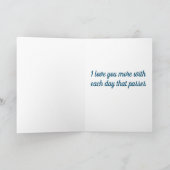 Happy Wedding Anniversary Lesbian Couple Karte (Innenseite)