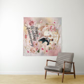 Happy Wedding Anniversary Mural #6 Wandteppich (Beispiel (Horizontal))
