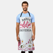 Happy wedding anniversary  schürze (Getragen)
