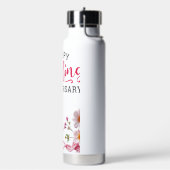 Happy wedding anniversary  trinkflasche (Links)