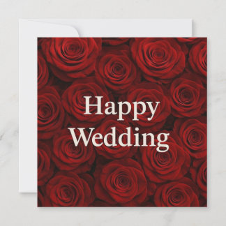 Happy Wedding Greeting Cards  Feiertagskarte