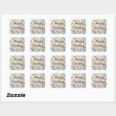 Happy Wedding Sticker (Blatt)