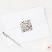 Happy Wedding Sticker (Umschlag)