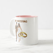HAPPY WEDING TASSE (Vorderseite Links)