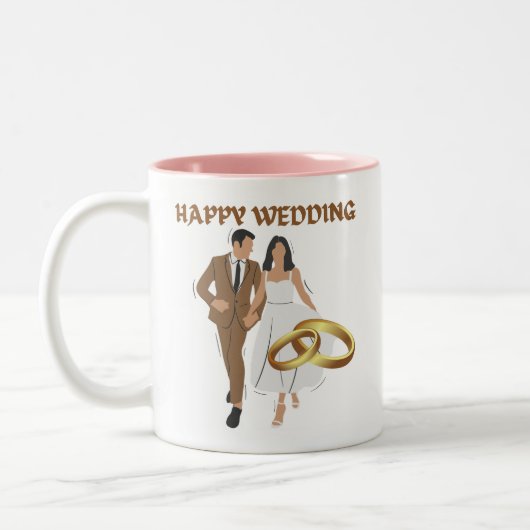 HAPPY WEDING TASSE (Links)