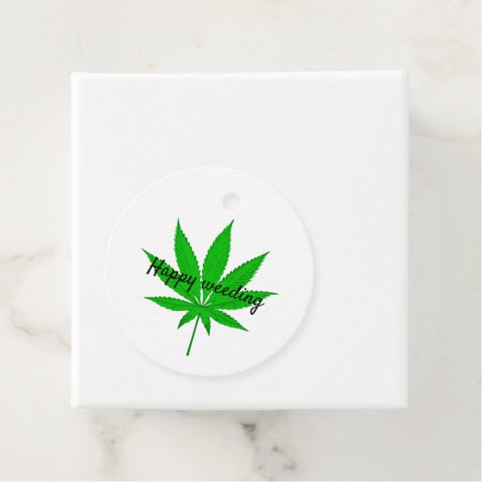 Happy Weeding Wedding Pub Geschenkanhänger (Beispiel)